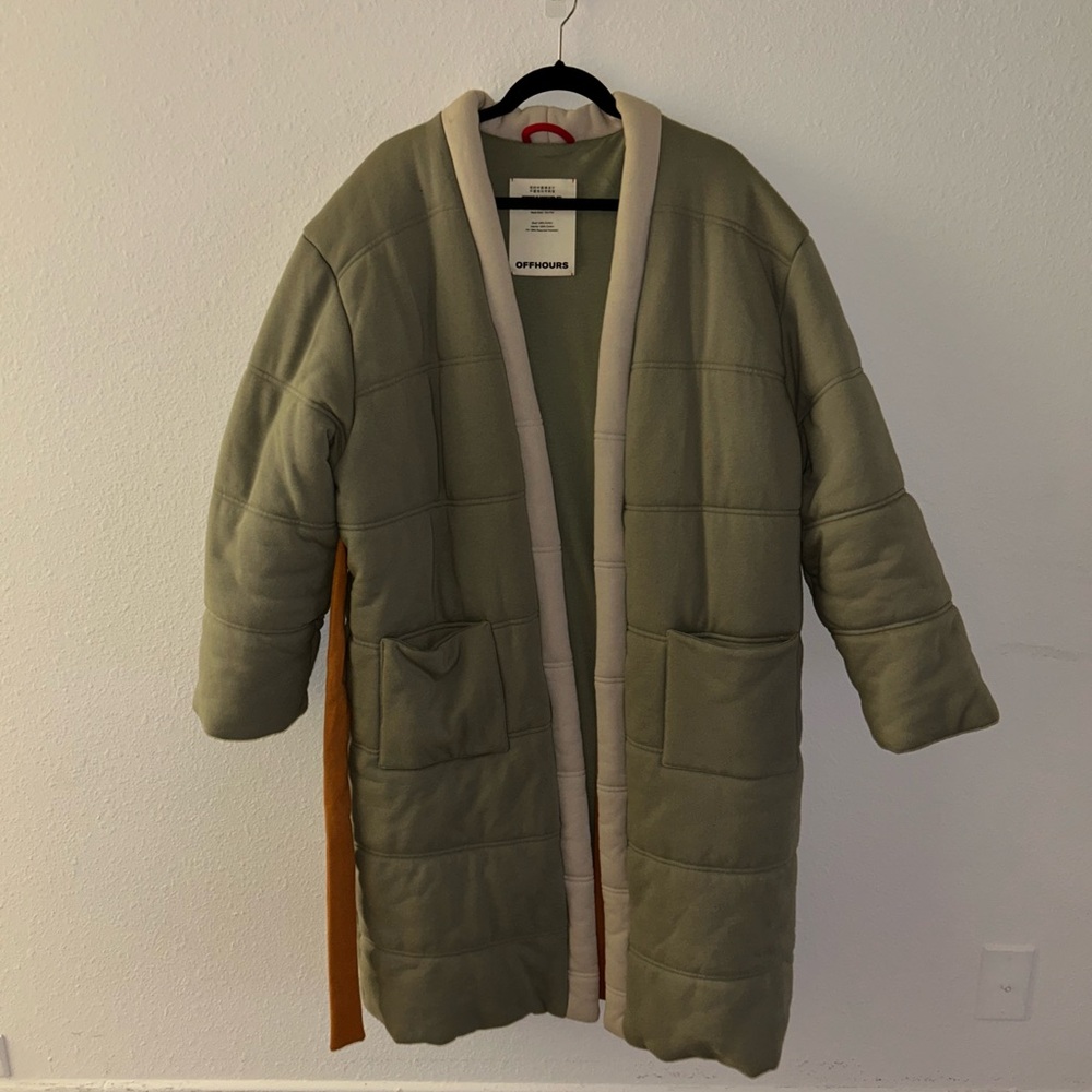 Olive Green OFFHOURS Women's Coat